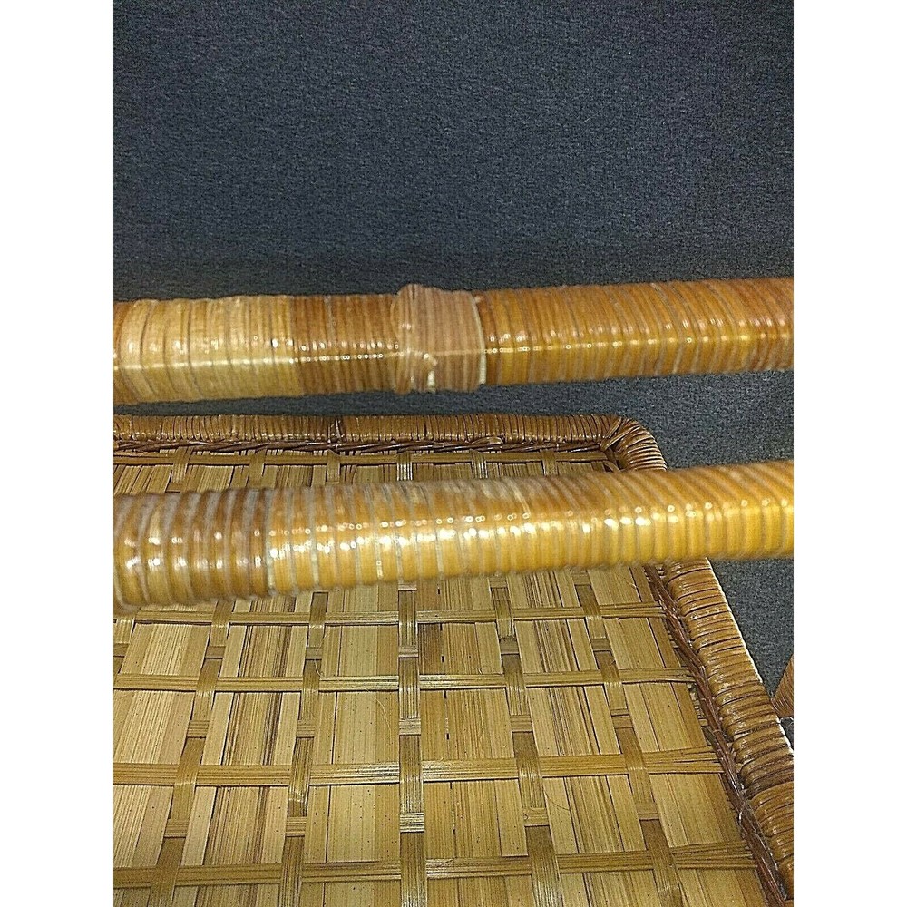 4 Person Family Wicker Picnic Basket - Picture 5 of 8